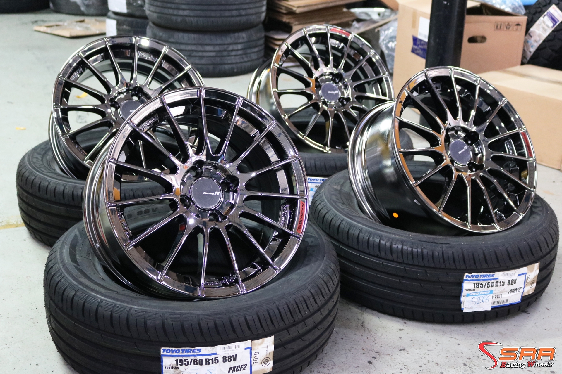 ล้อแม็กซ์ RS05RR ล้อเบา (FLOWFORMING) ขอบ15 กว้าง7 offset+35 PCD 4x100