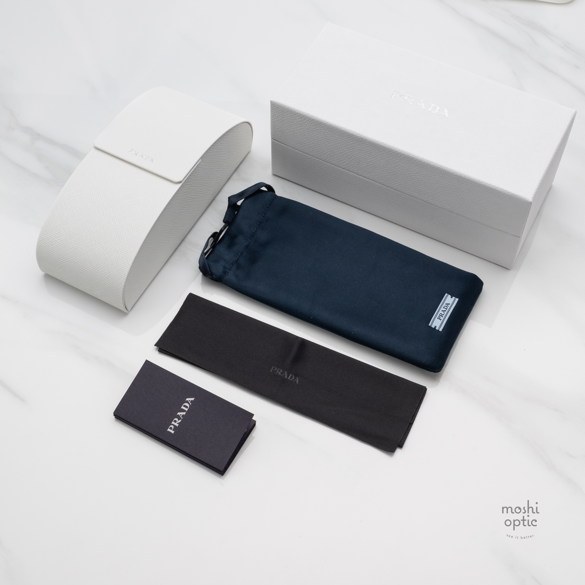 PRADA Symbole PR17WSF 19Z1I0 Transparent Bottle