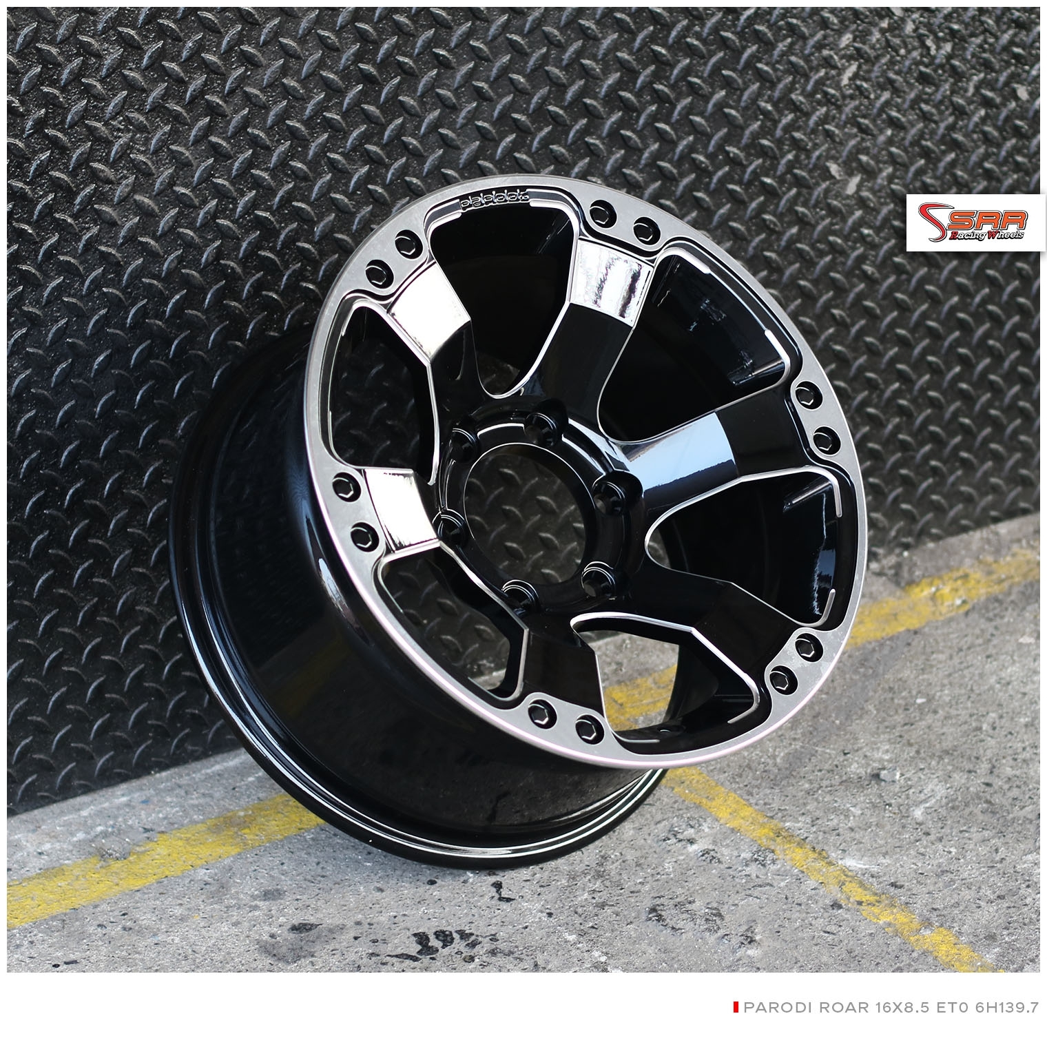 PARODI ROAR โรอาร์ ขอบ16 ทุกสี ล้อพร้อมยาง HANKOOK MT