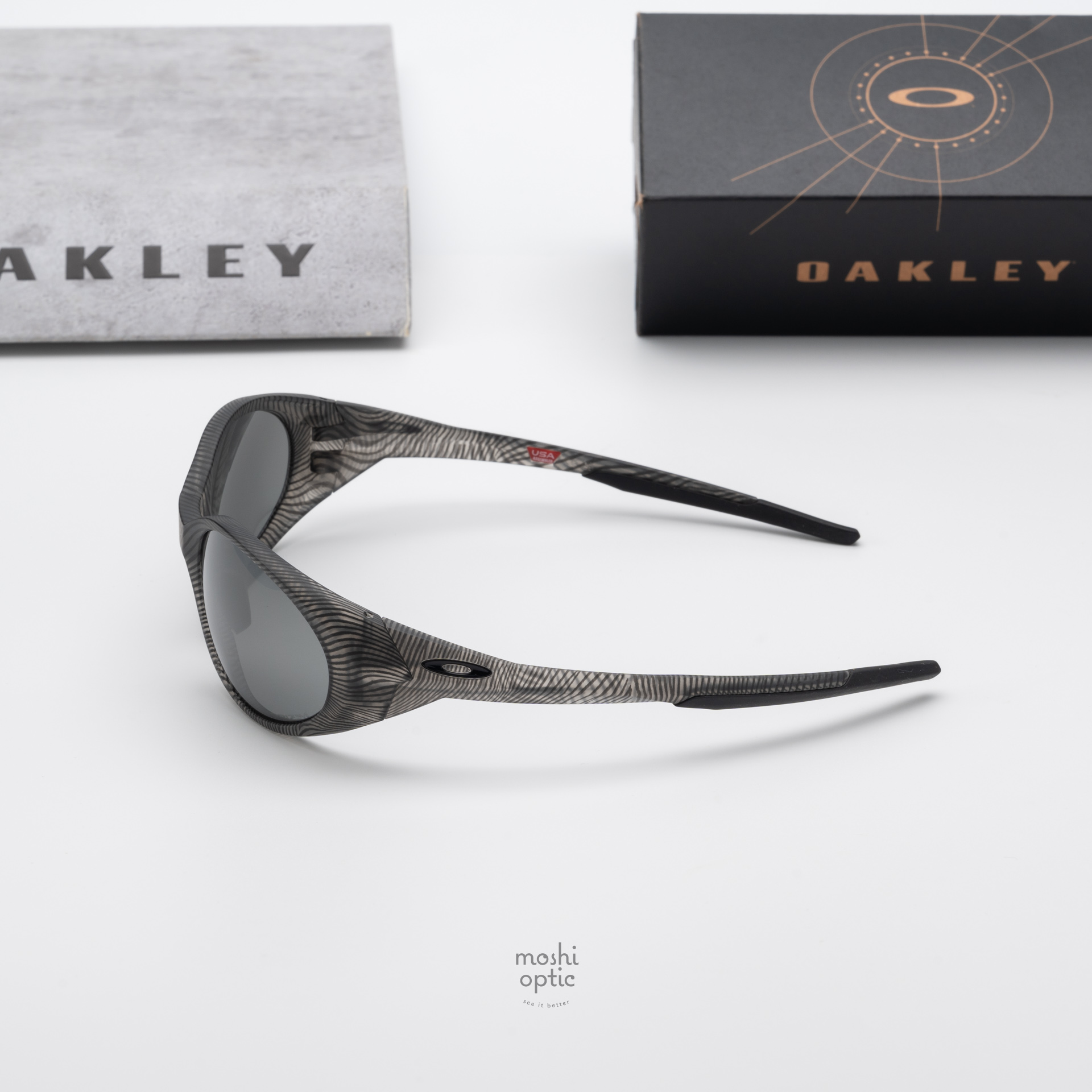 OAKLEY Eyejacket Redux OO9438-27 Matte Grey Ink Fingerprint