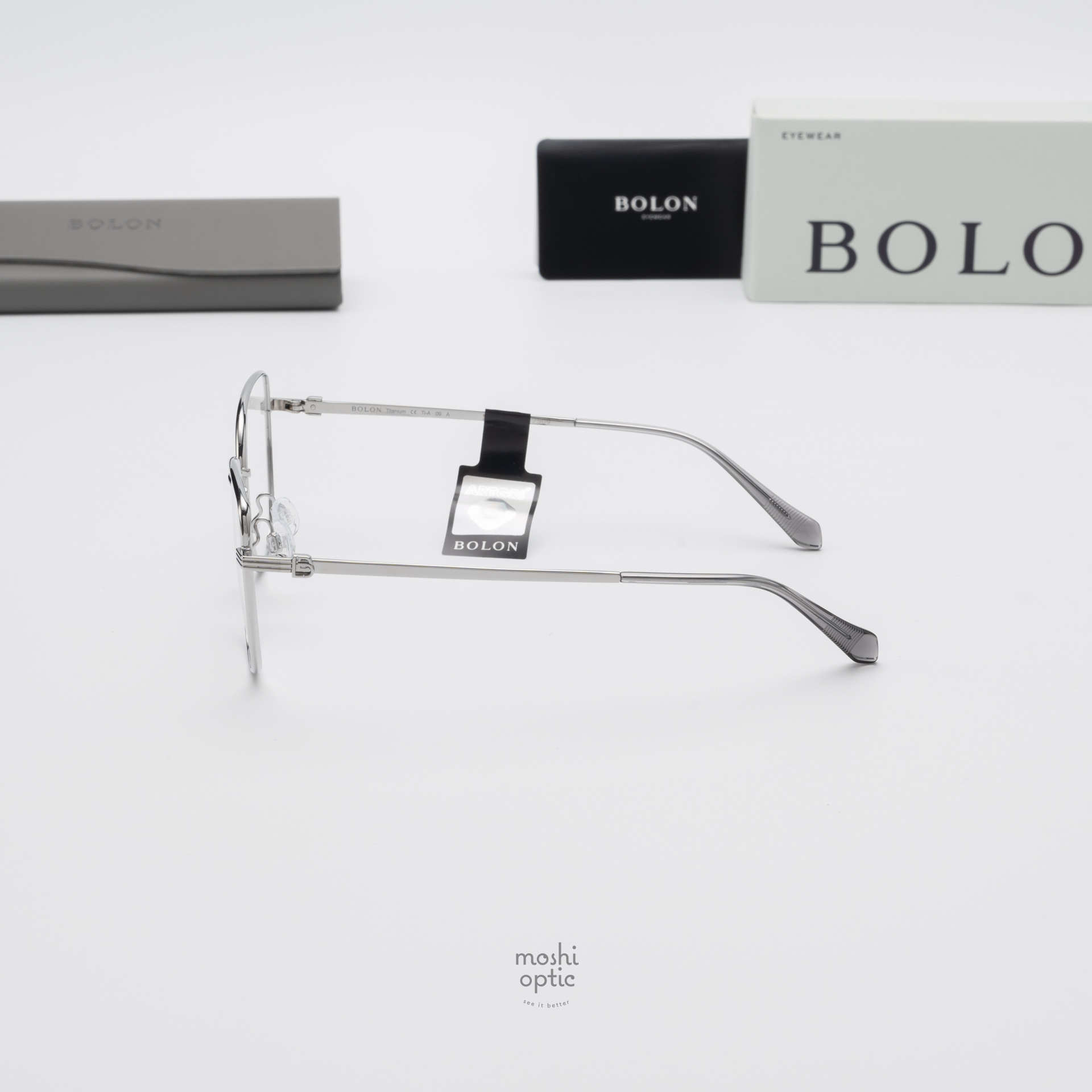แว่นสายตา BOLON รุ่น Riga BA7030 B90 Silver