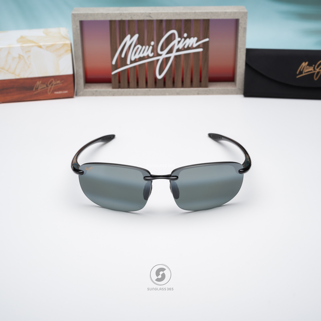 แว่นกันแดด Maui Jim HOOKIPA UNIVERSAL FIT MJ 407N 02 Neutral Grey