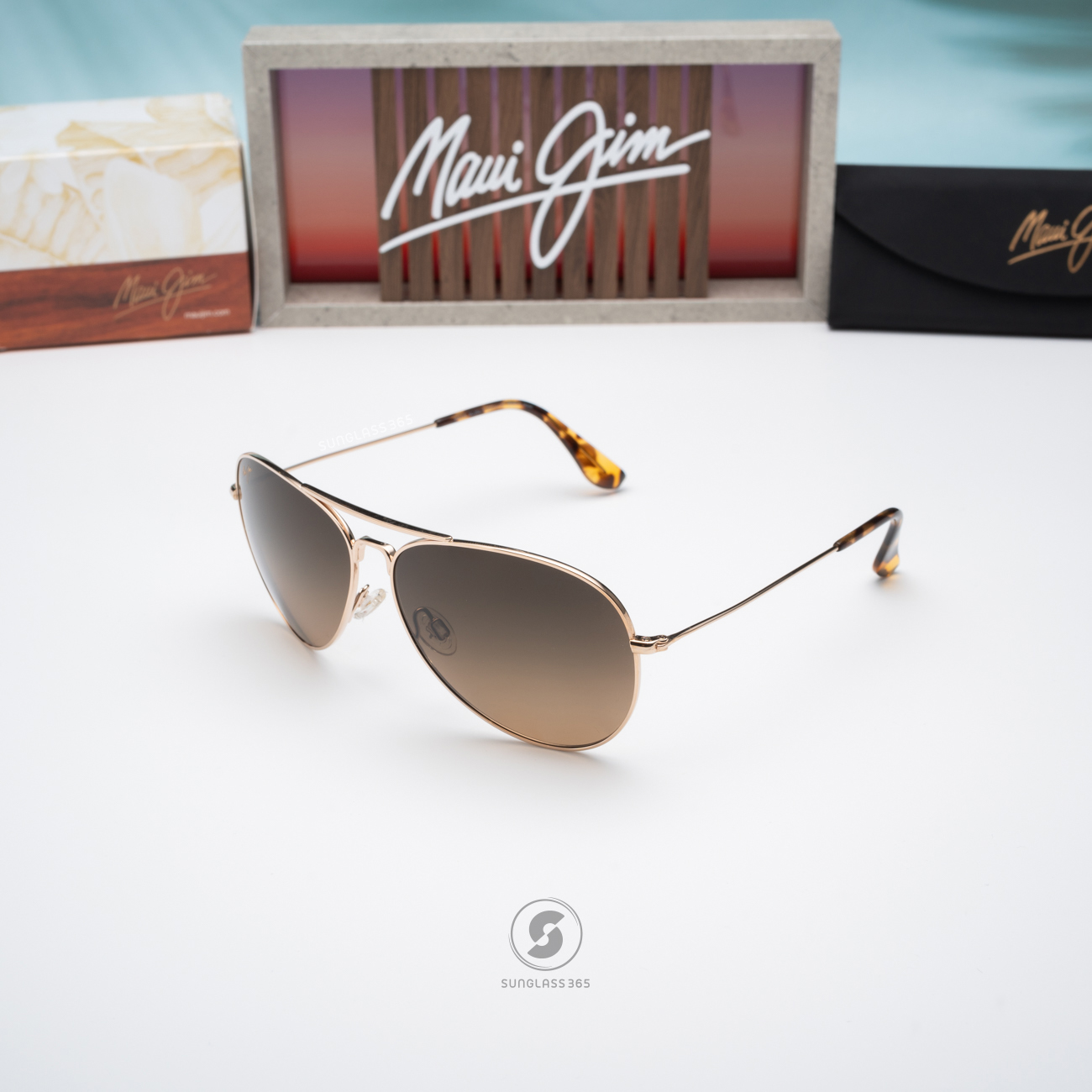 แว่นกันแดด Maui Jim MAVERICKS MJ HS264 16 HCL Bronze