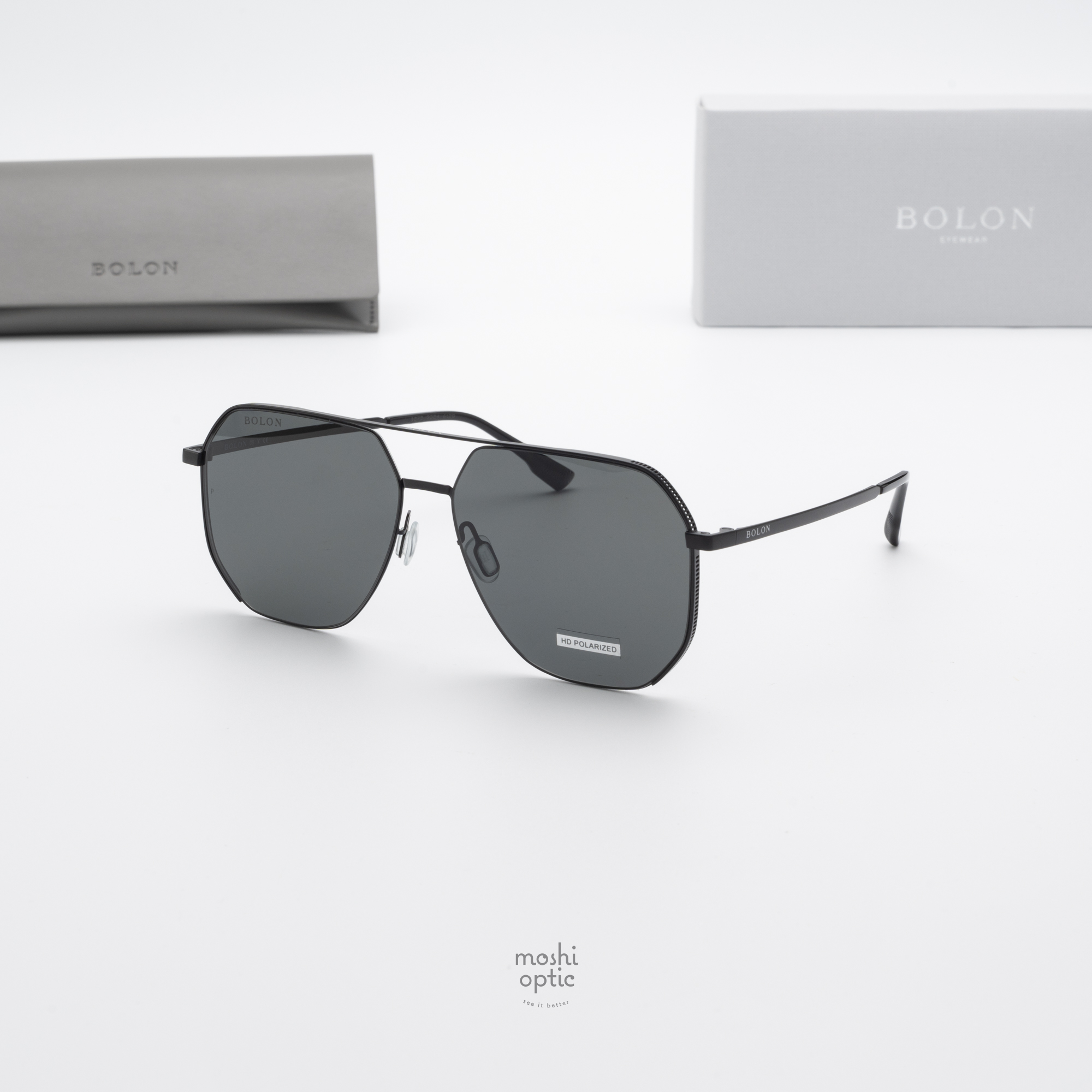 แว่นกันแดด BOLON รุ่น BL5096 Pisa C10 Stainless Steel