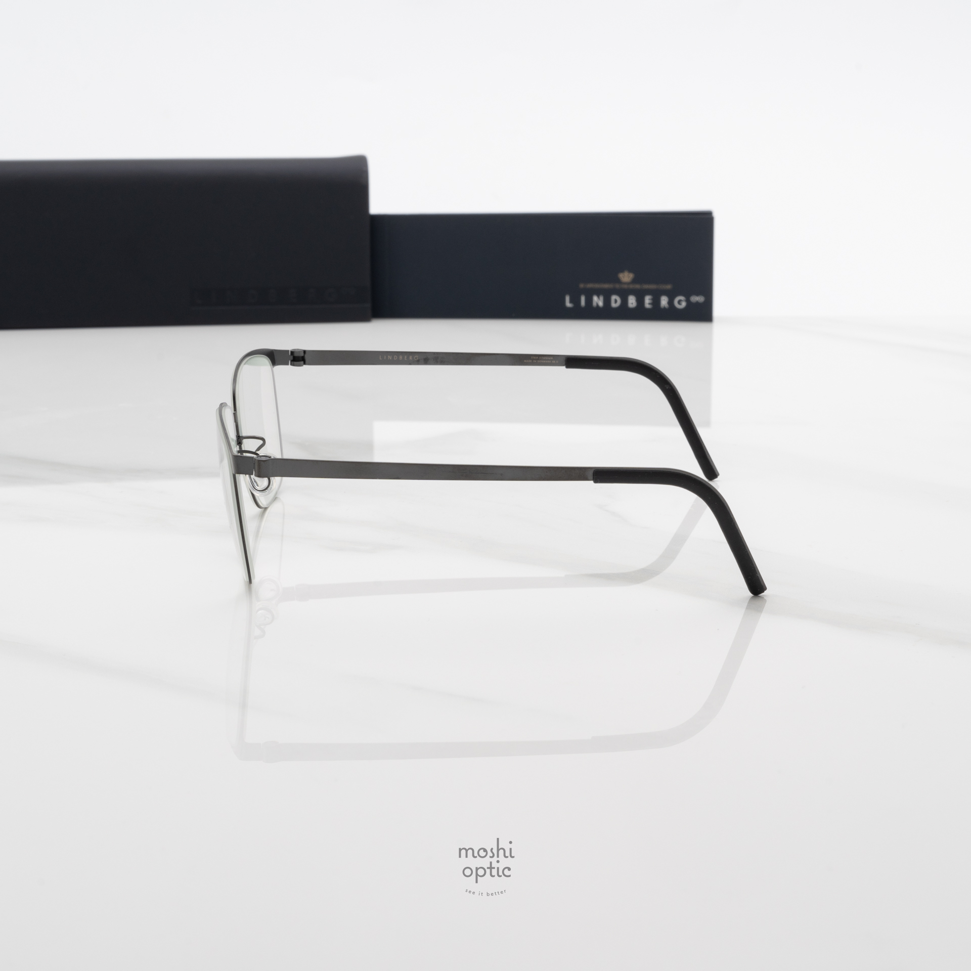 แว่นสายตา Lindberg Strip Titanium 039 1505L 9612 T207 U9