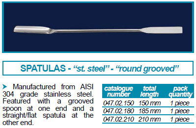 ช้อนตักสาร SPATULA - ISOLAB
