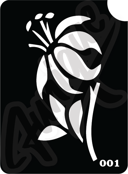 SET 2 Stencil บล็อกสติกเกอร์ รอยสักกากเพชร เพ้นท์กากเพชร กลิตเตอร์ Funique สติ๊กเกอร์ แบบลาย DIY งานประดิษฐ์