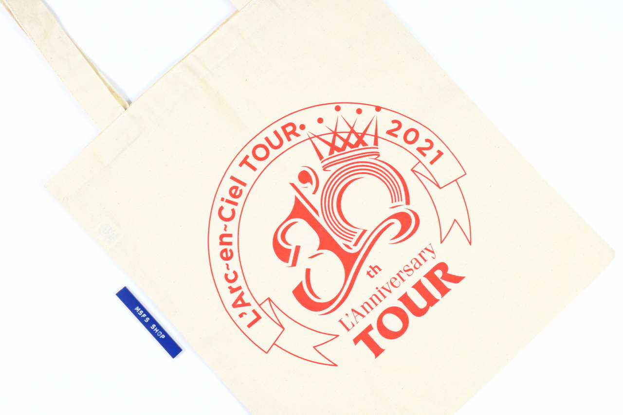 กระเป๋าผ้า L'Arc-en-Ciel TOUR 2021 30th L'Anniversary TOUR