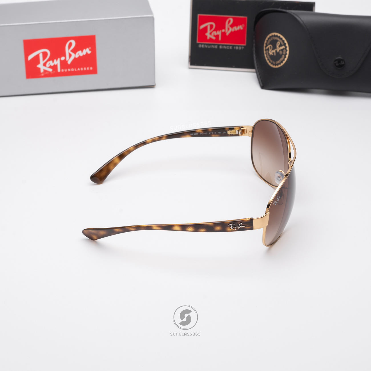 Ray Ban RB3386 001/13 Arista Aviator