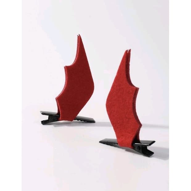 กิ๊บปีกค้างคาว กิ๊บฮาโลวีน [ 1คู่ ]