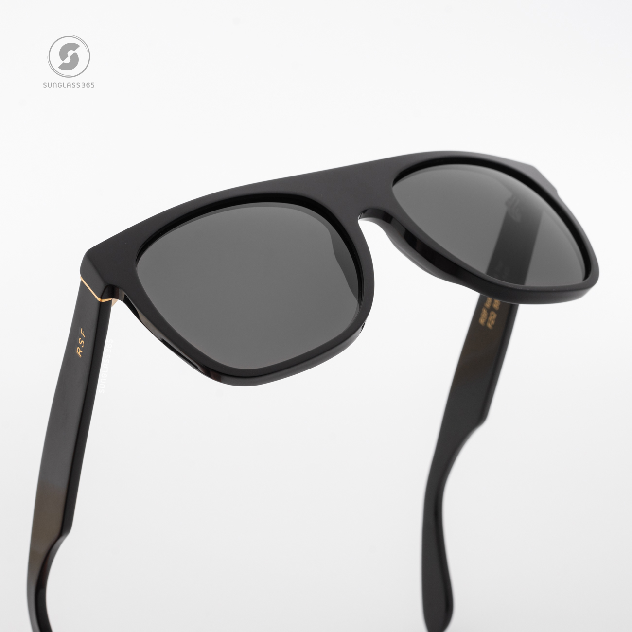 แว่นกันแดด SUPER SP FZQ SP Flat Top Black