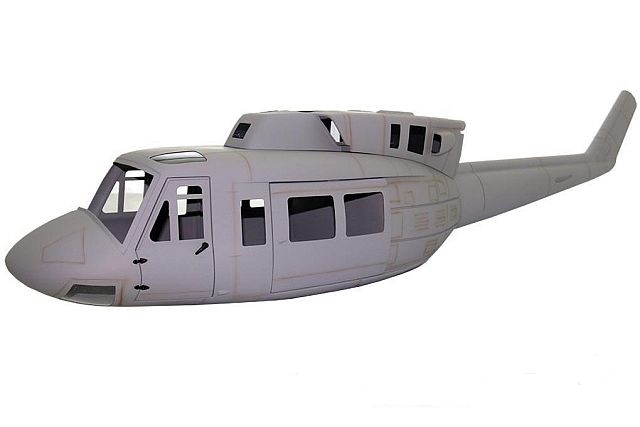 600 - UH1N Bell 212 Gray