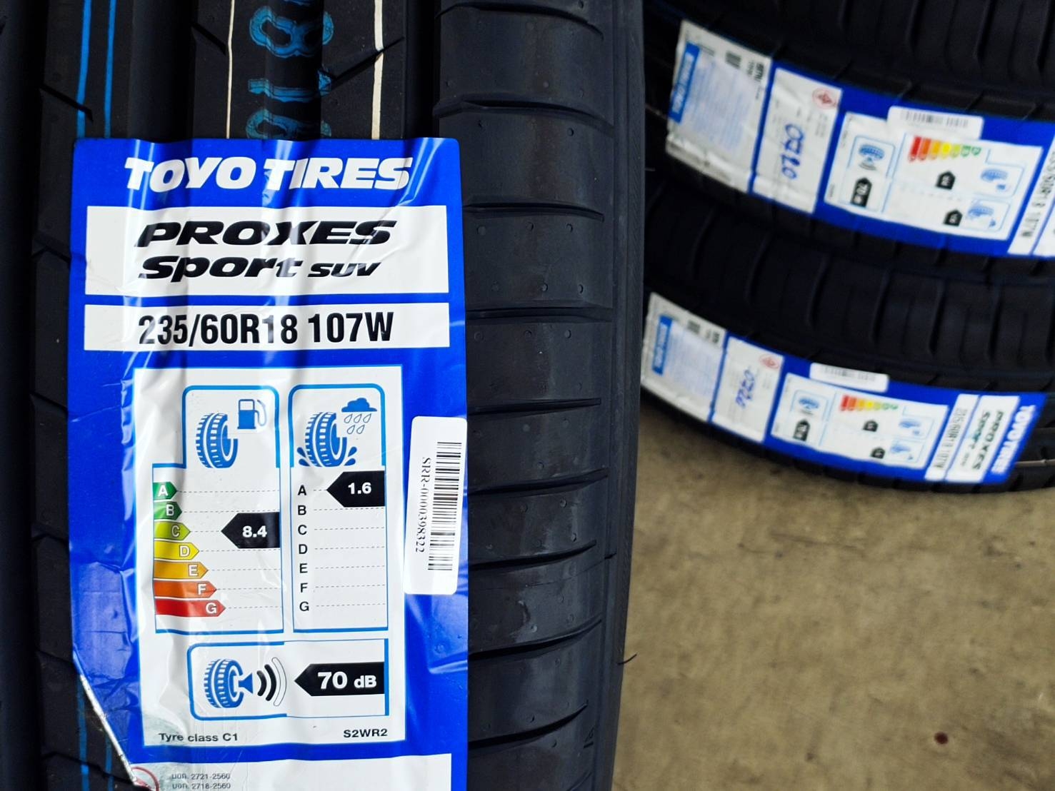 TOYO PROXES SPORT SUV 235/60R18 107W JAPAN