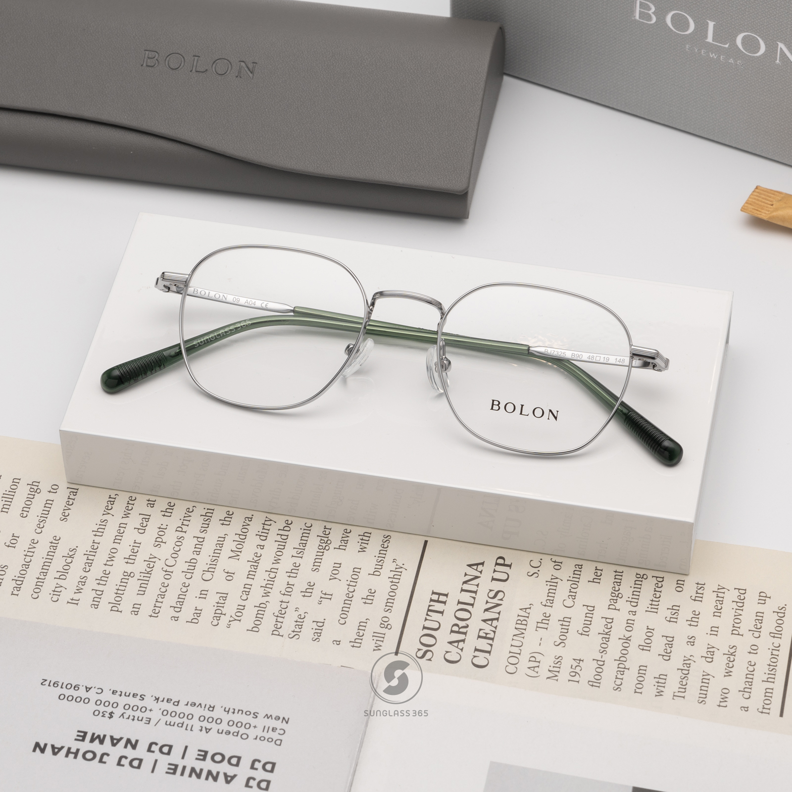 แว่นสายตา BOLON รุ่น BJ7325 B90 Silver
