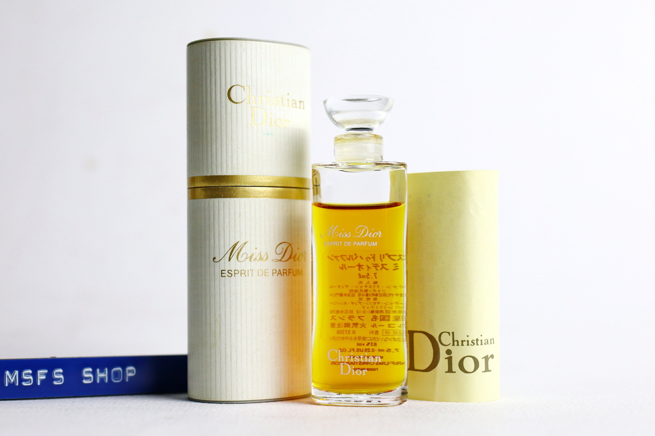 [Vintage] 🌟 Christian Dior Miss Dior Esprit de Parfum 7.5ml Splash แบบแต้ม - น้ำหอม Vintage