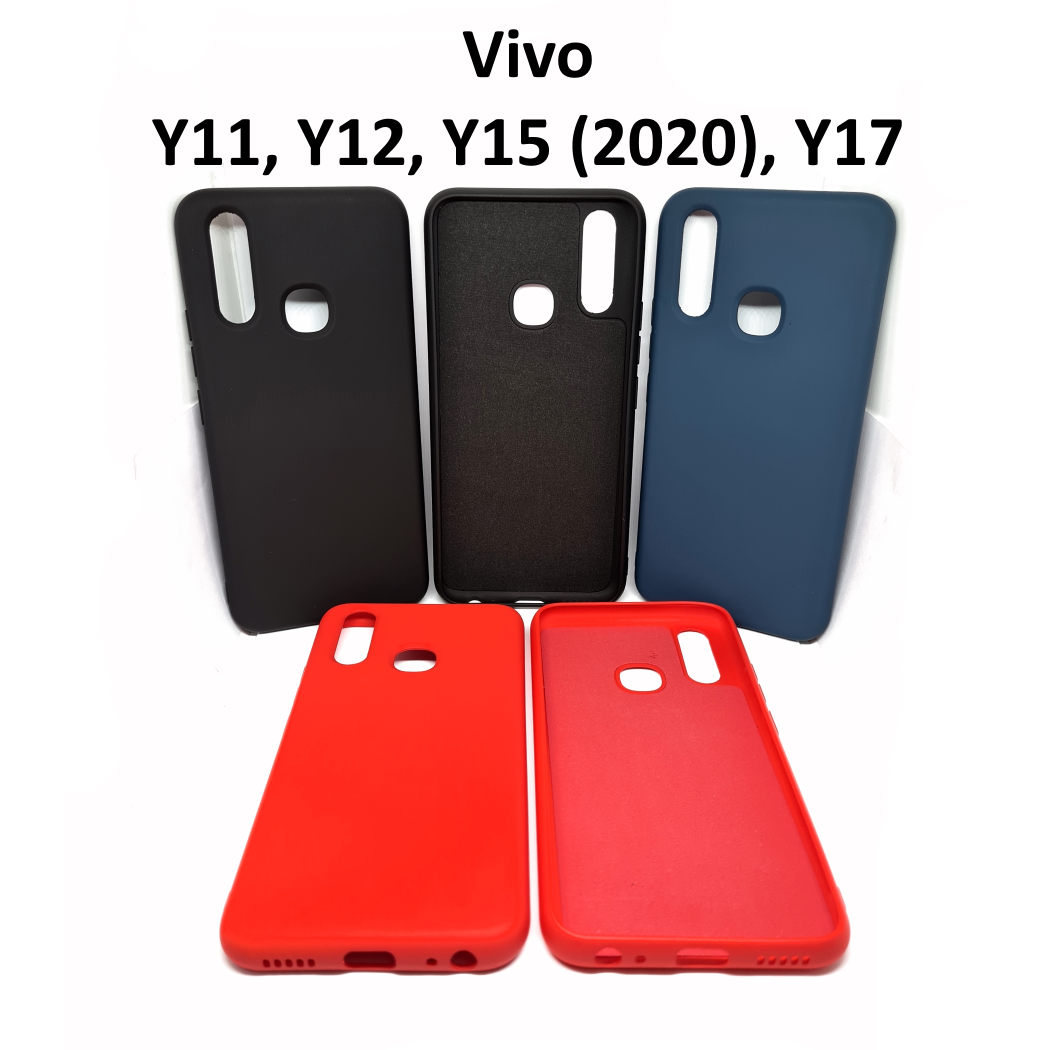 เคสกำมะหยี่ Vivo Y11, Y12, Y15 (2020), Y17