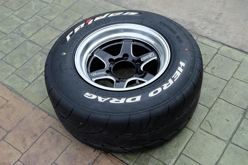 ล้อใหม่ ลายล่าสุด TORQ D1S ขอบ20 กลึงก้าน แดง