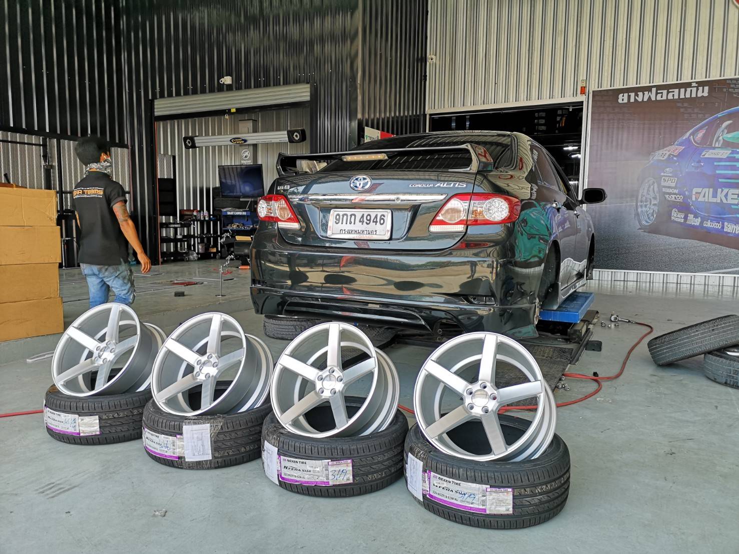 ล้อ CV3 ขอบ18 5รู100 ตรงรุ่น ALLTIS