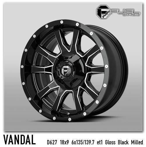 ล้อแท้ FUEL OFF ROAD ขอบ18 เข้ามาใหม่