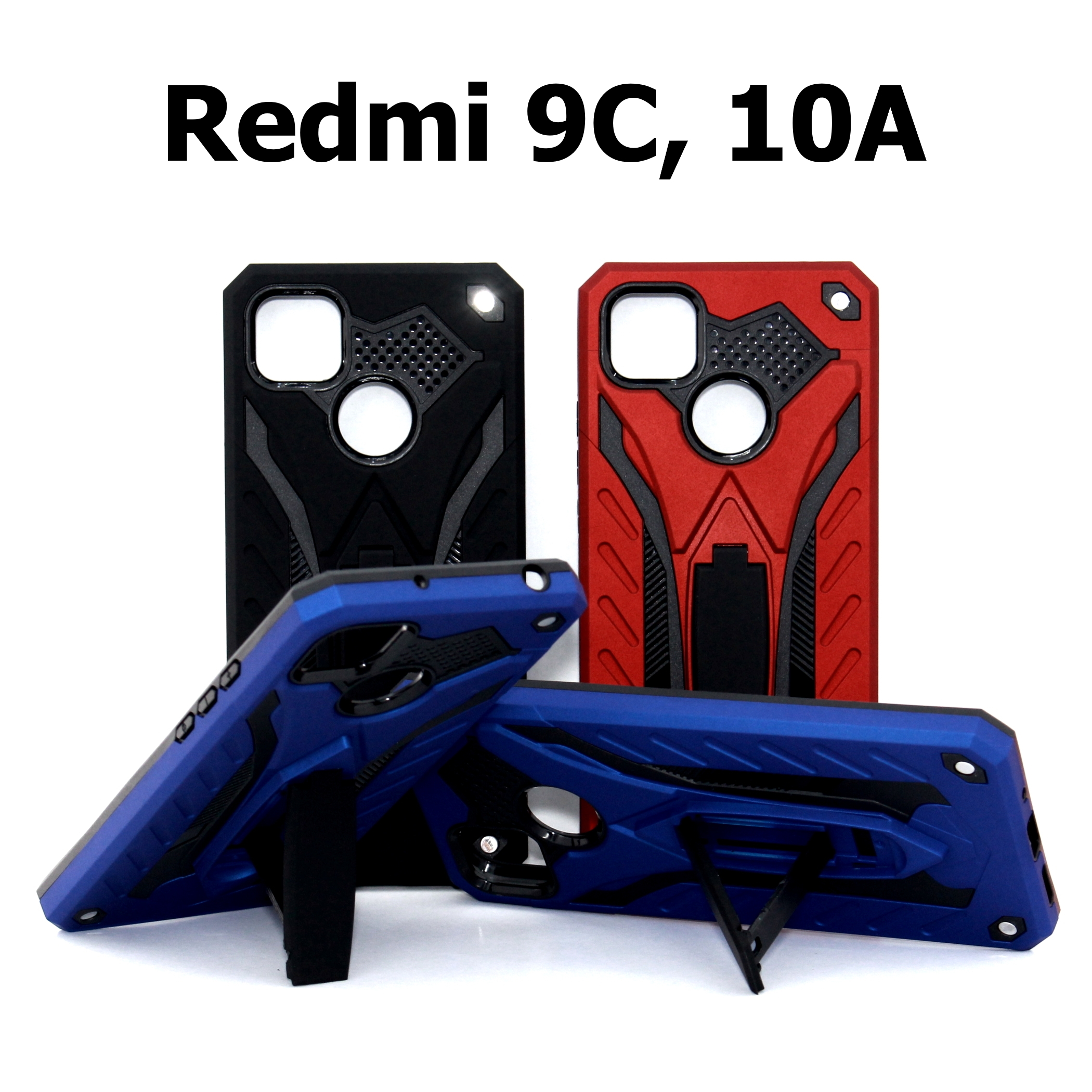 เคส Redmi 9C , 10A - เคสหุ่นยนต์ เรดมี กันกระแทก วางตั้งได้