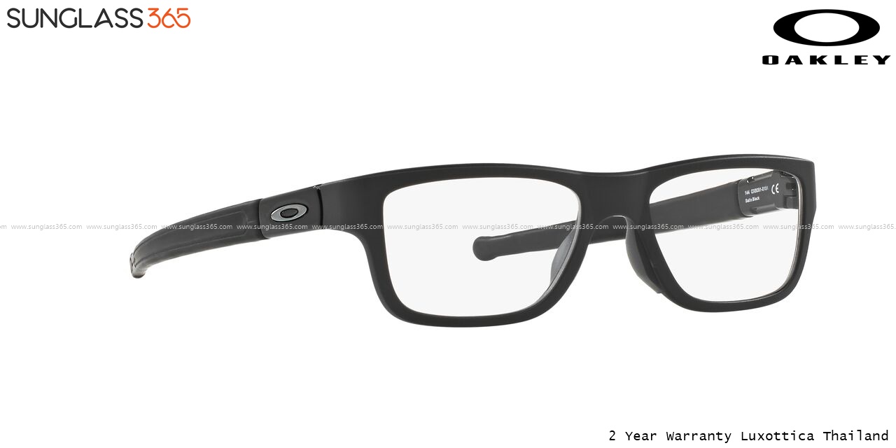 Oakley OX8091-01 SATIN BLACK Clear