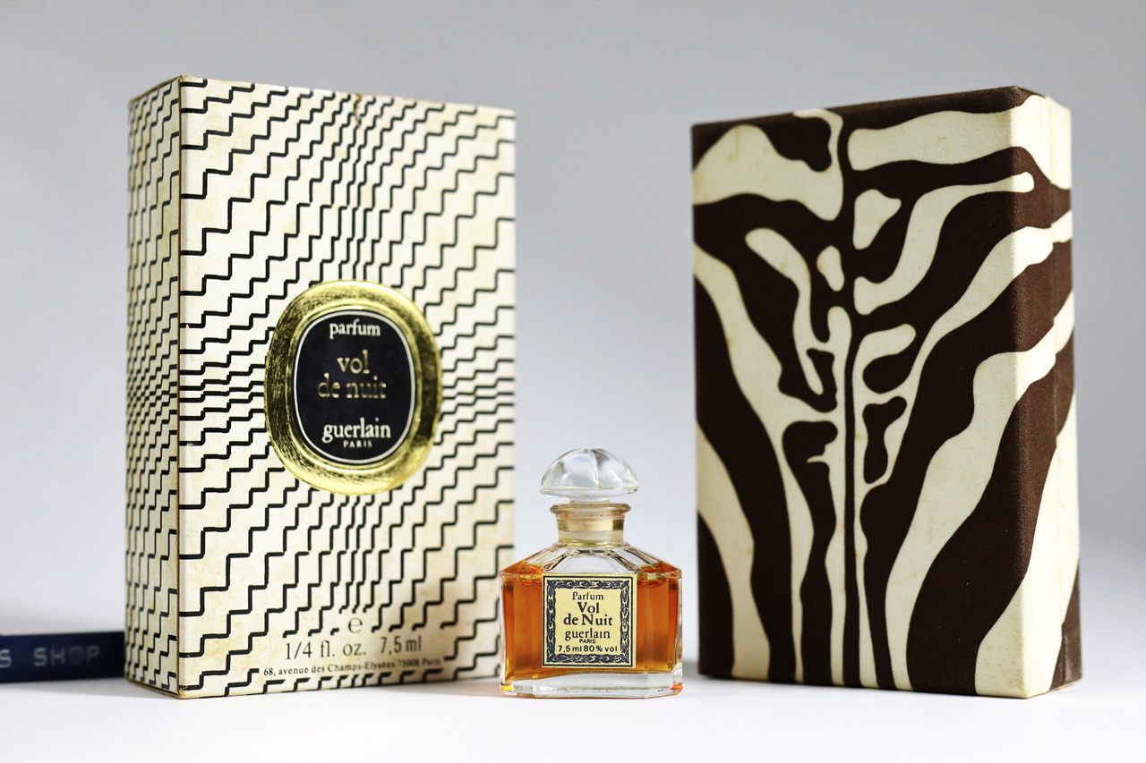 [Vintage] 🌟 GUERLAIN Vol de Nuit Parfum 7.5ml Splash แบบแต้ม - น้ำหอม Vintage