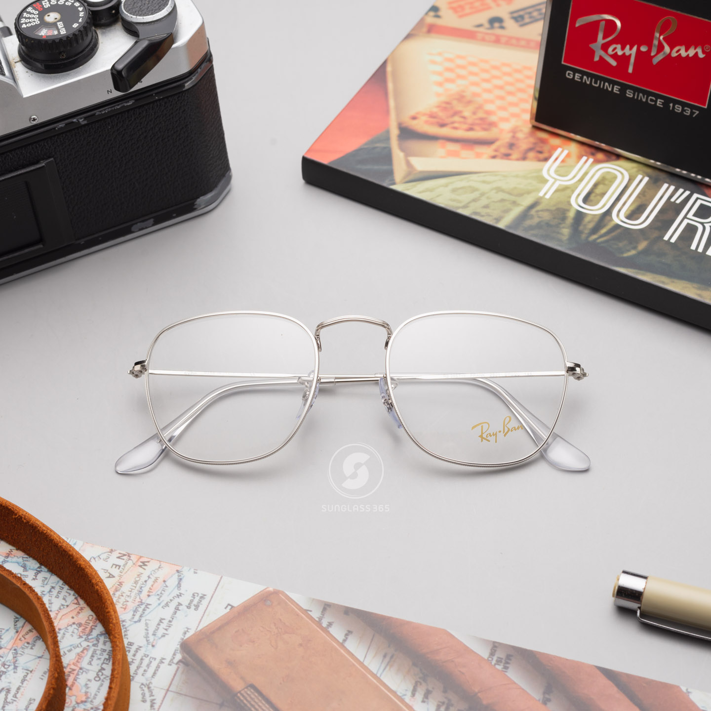 Ray-Ban Frank RX3857V 2501 Silver