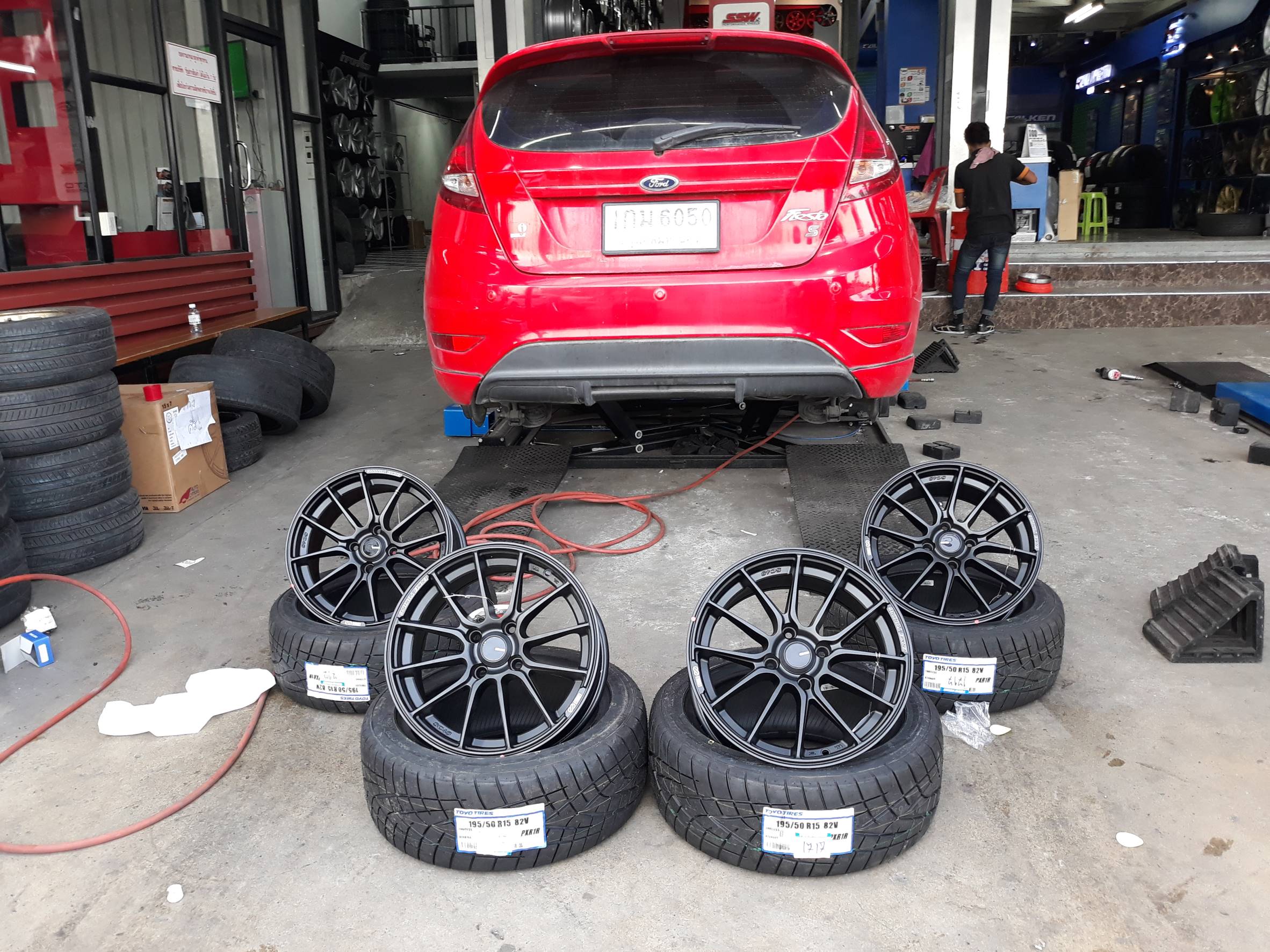 ล้อแท้ ENKEI TUNING SC48 ขอบ 15 ราคาถูกที่สุด