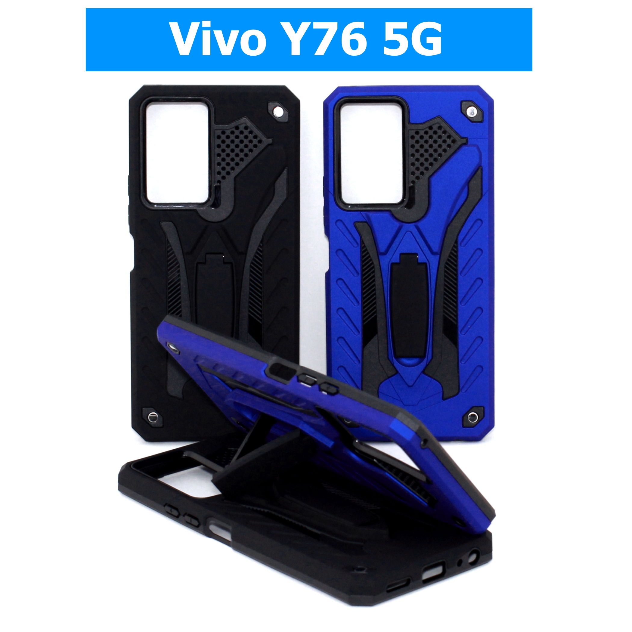 เคส Vivo Y76 5G - เคสหุ่นยนต์ วีโว่ กันกระแทก วางตั้งได้