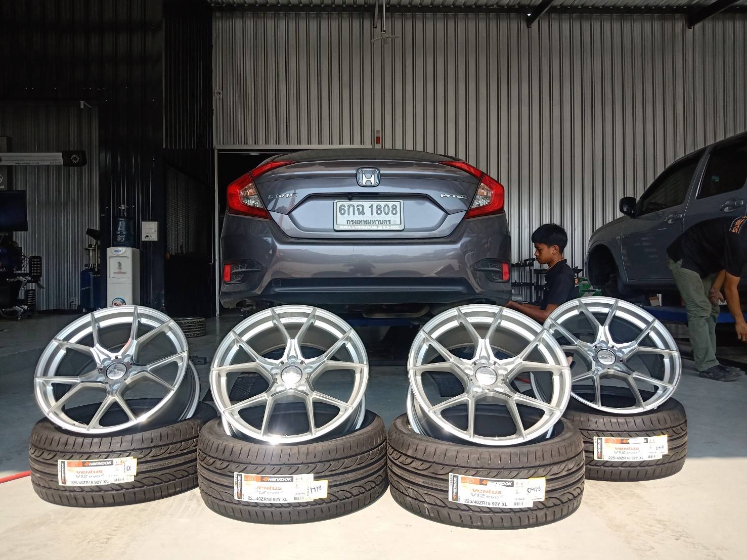 ล้อใหม่ STANGE (FLOWFORMING) ใส่ CIVIC FC