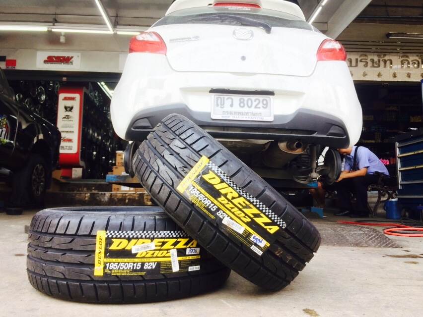ยางใหม่ DUNLOP DZ102 ซื้อ2แถม2