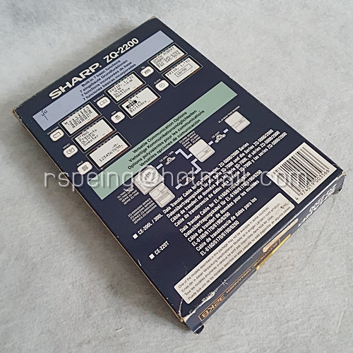 Sharp ZQ-2020 32 KB Electronic Organizer