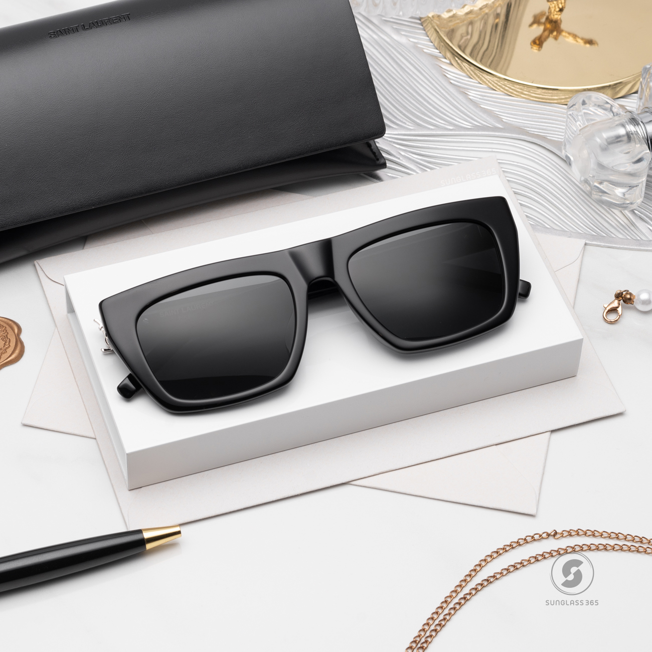 แว่นกันแดด YVES SAINT LAURENT SL M131F 001