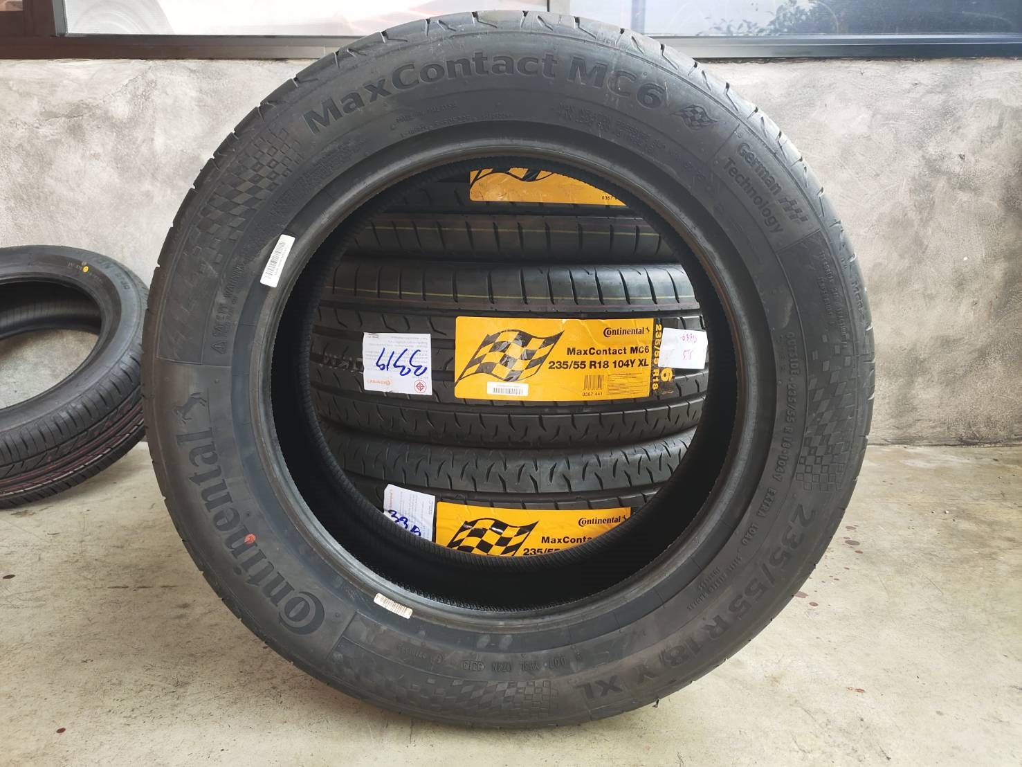 ยาง ใหม่CONTINENTAL รุ่นMAXCONTACT MC6 ขนาด 23555R18