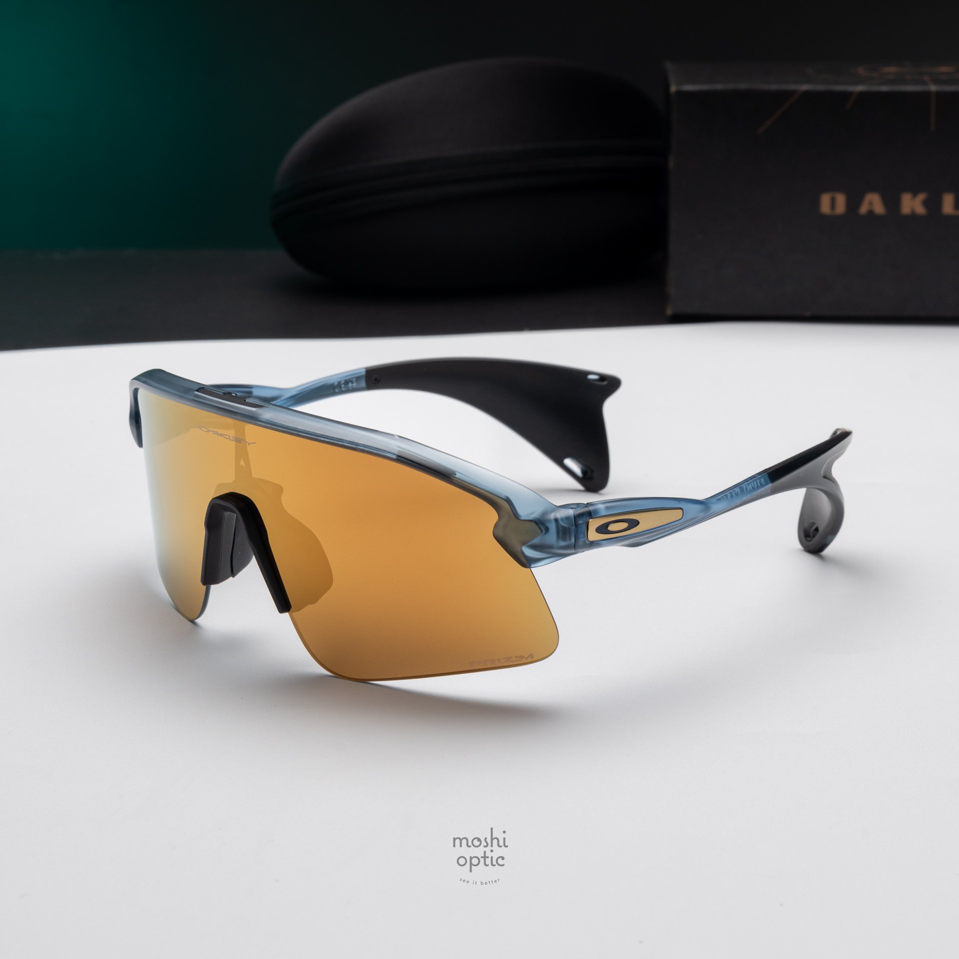 OAKLEY STUNT DEVIL OO9517-05 Matte Transparent Abyss Prizm Abyss