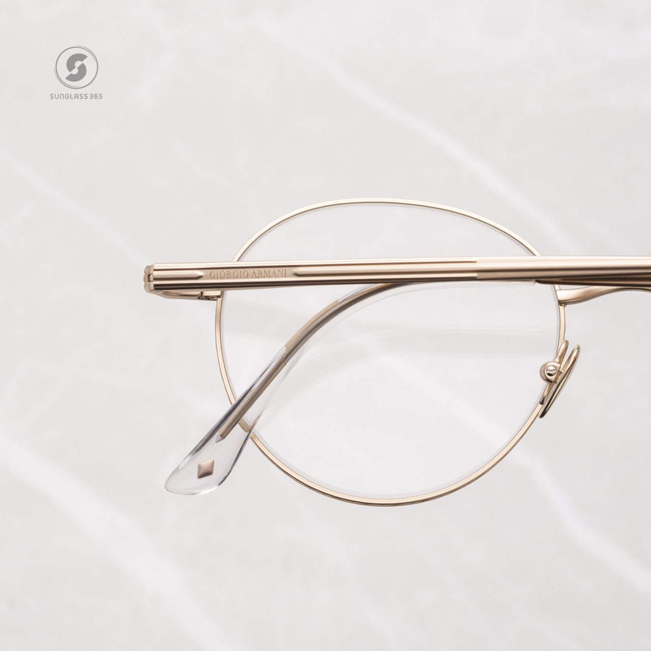 กรอบแว่น Giorgio Armani AR6107 30021W + Clip On