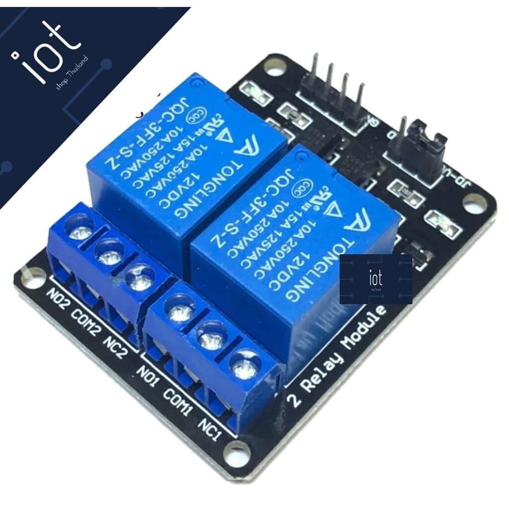 Module Relay 12V 2 Channel Active LOW