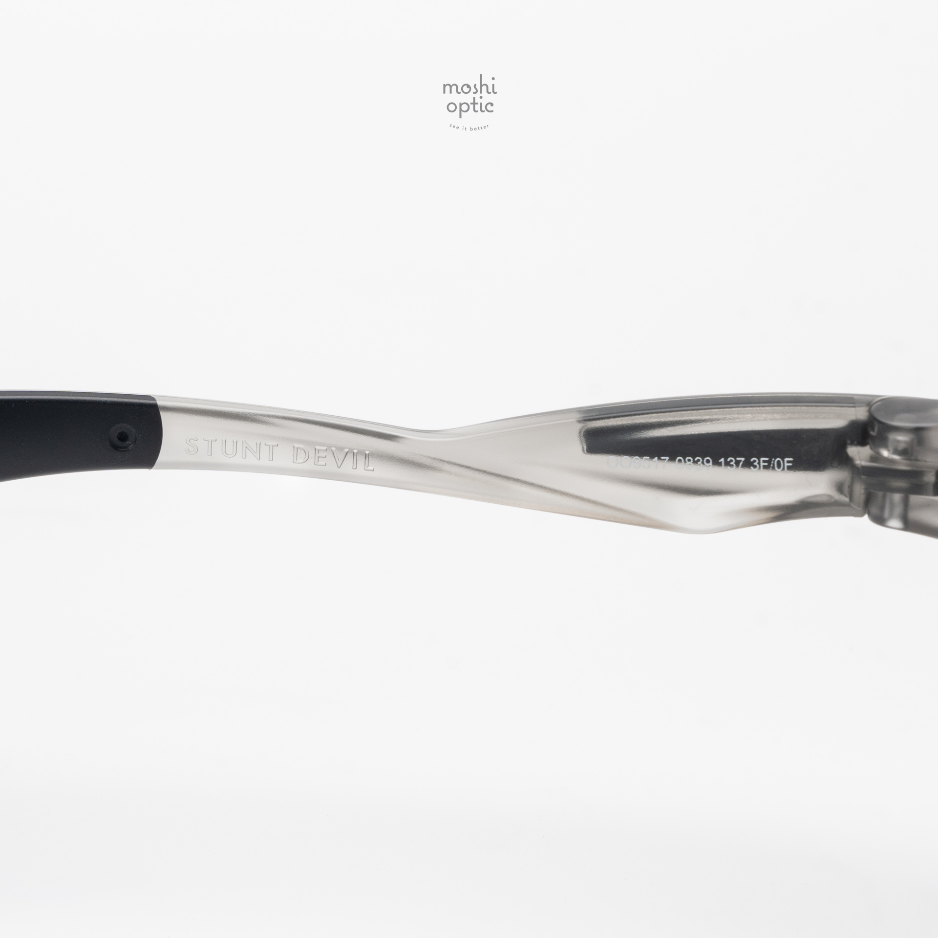 OAKLEY STUNT DEVIL OO9517-08 Grey Ink Clear to Black Iridium Photochromic