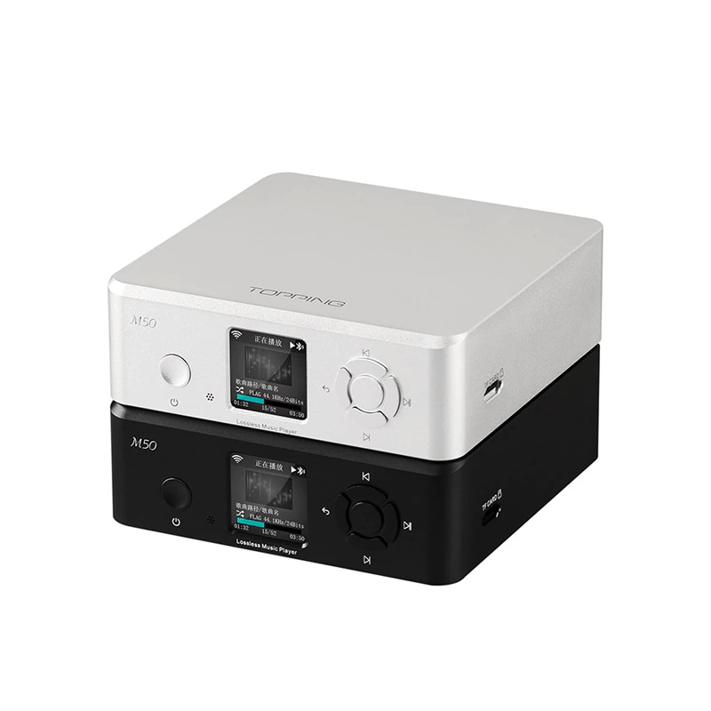 Topping M50 เครื่องเล่นเพลงเครือข่ายแบบตั้งโต๊ะ รองรับ DLNA, Airplay ประกันศูนย์ไทย 1ปี