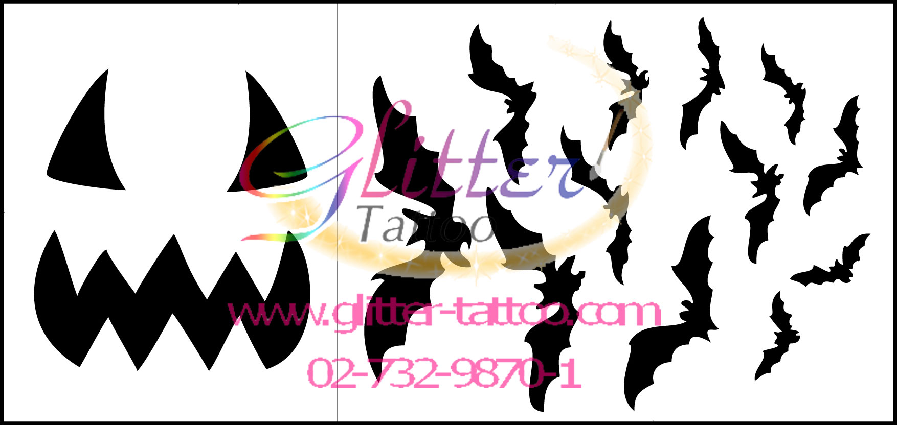 แบบลายฮาโลวีน 3 (ชุด)