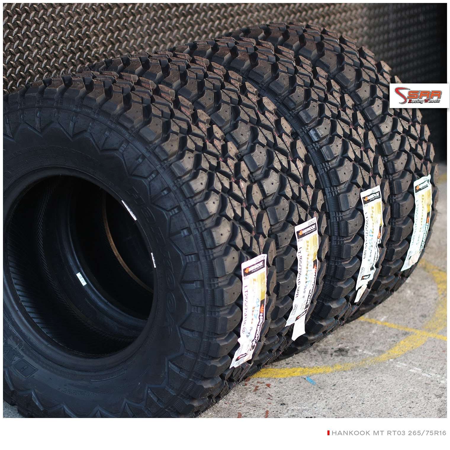 PARODI ROAR โรอาร์ ขอบ16 ทุกสี ล้อพร้อมยาง HANKOOK MT