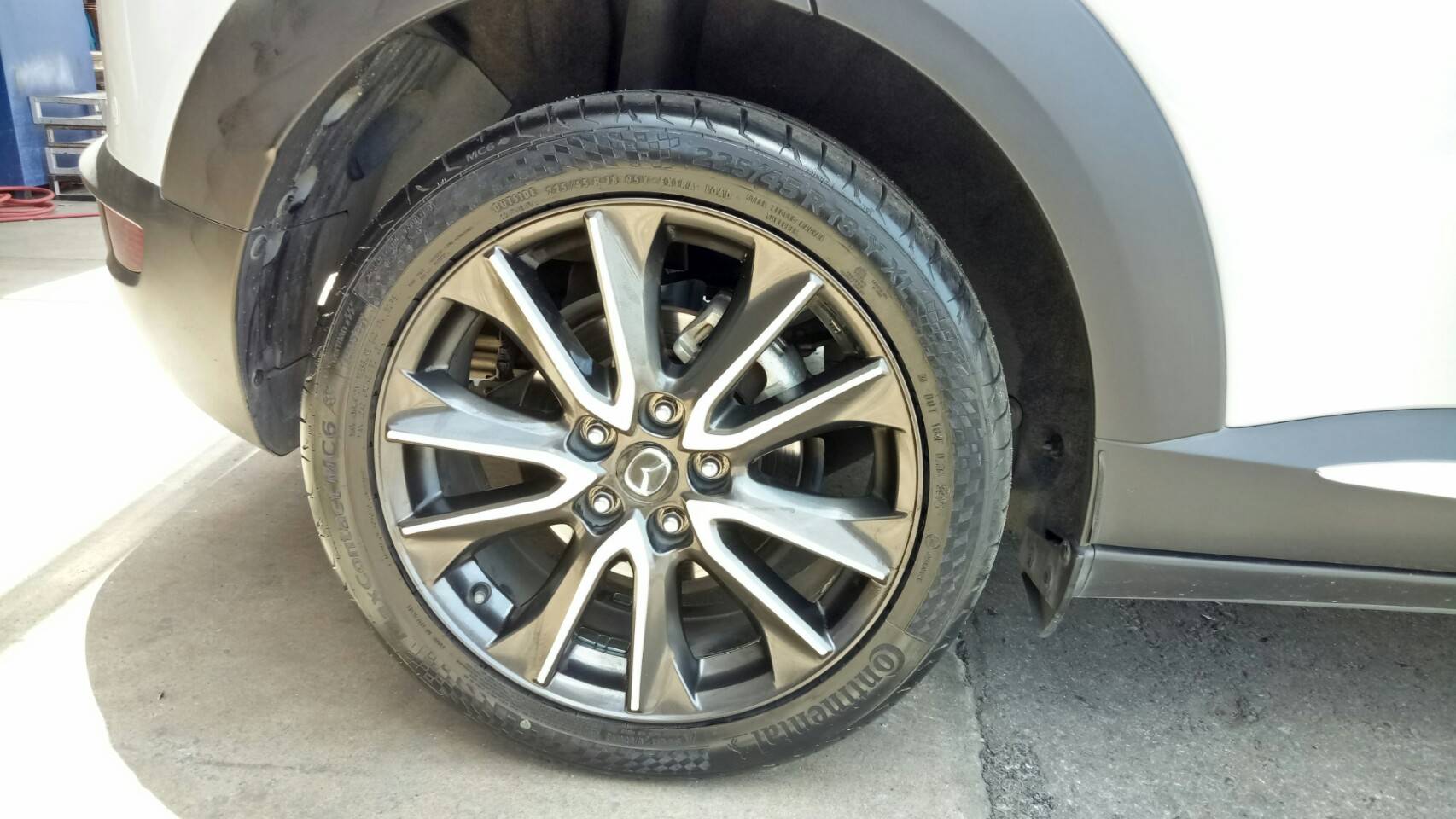 CONTINENTAL MC6 225/45-18 ใส่ CX3ราคาถูก