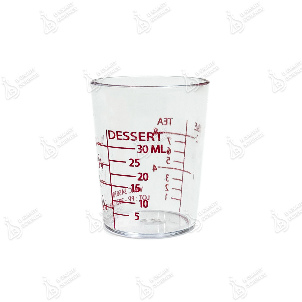 ถ้วยยาน้ำพลาสติก 30ml. 1โหล