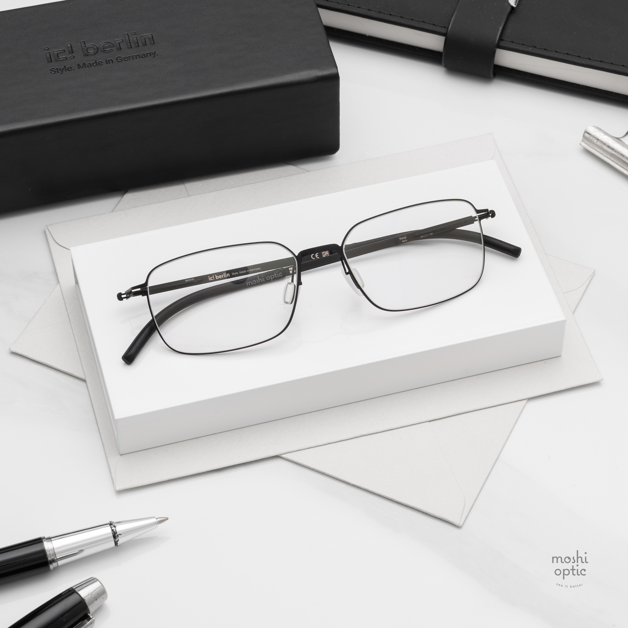 กรอบแว่น IC BERLIN Kouji Black