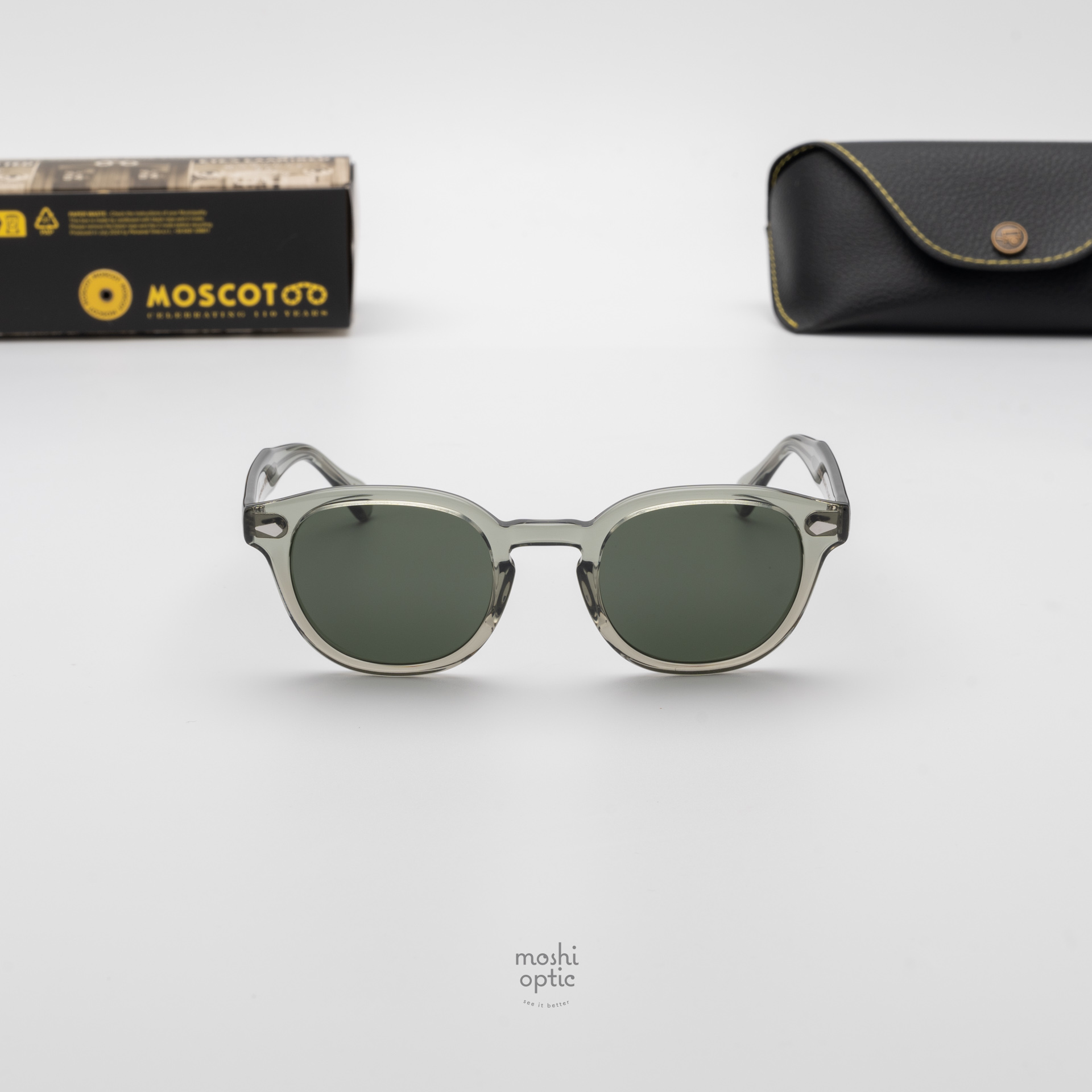 แว่นกันแดด Moscot Sun Lemtosh Sage G-15