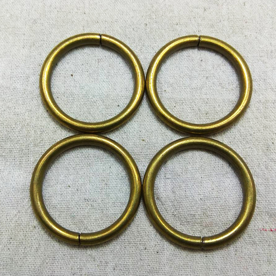 ห่วงกลม1.5นิ้วหนา เหลืองดำ (ลวด5mm)