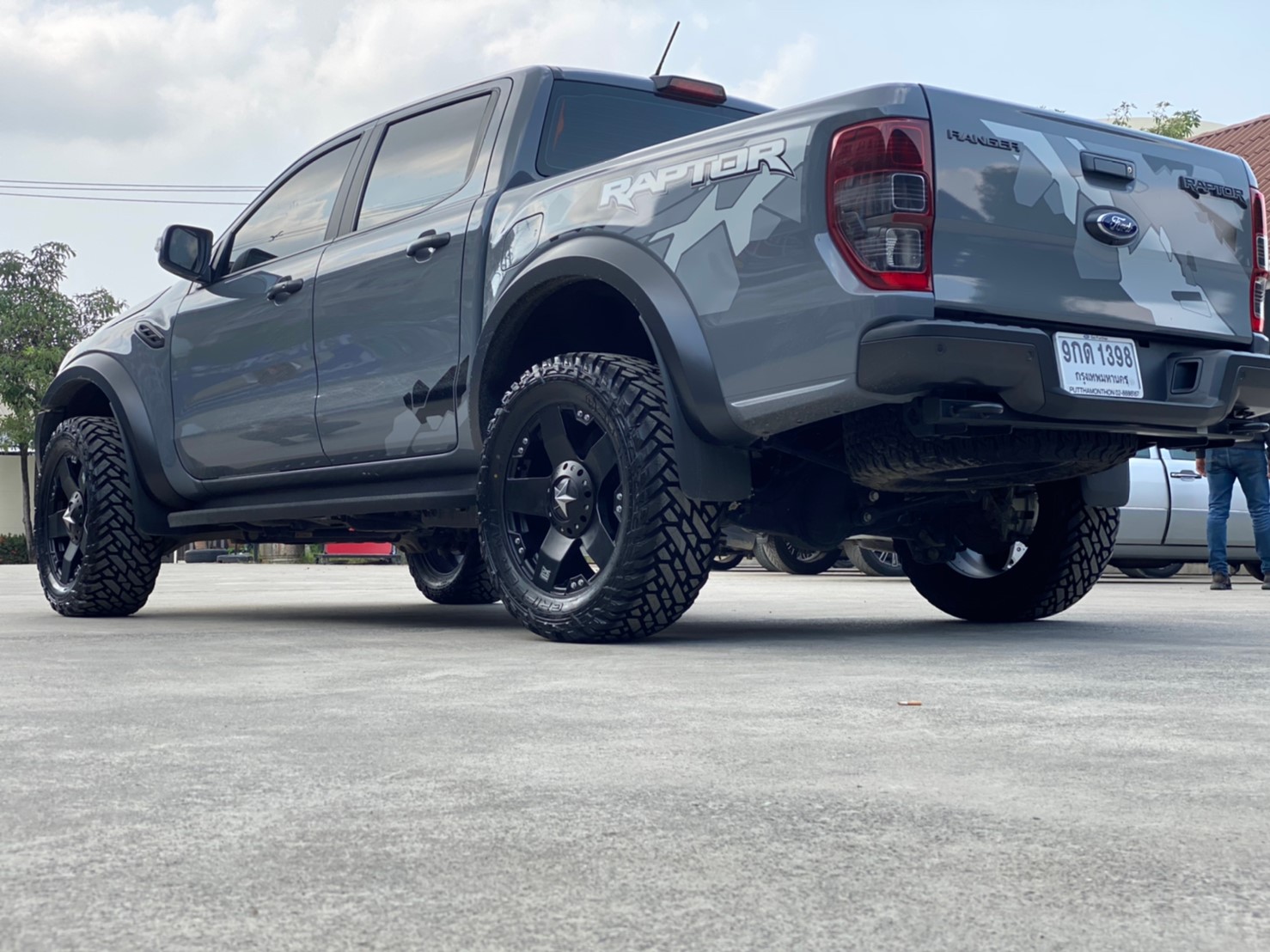 ล้อแท้ CAPTAINAMERICA ขอบ20 ใส่ RAPTOR