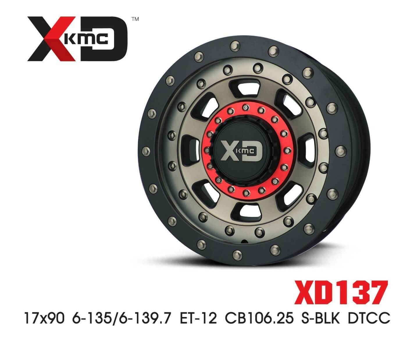 ล้อแท้ #KMC #XD137 ขอบ17 ราคาถูก