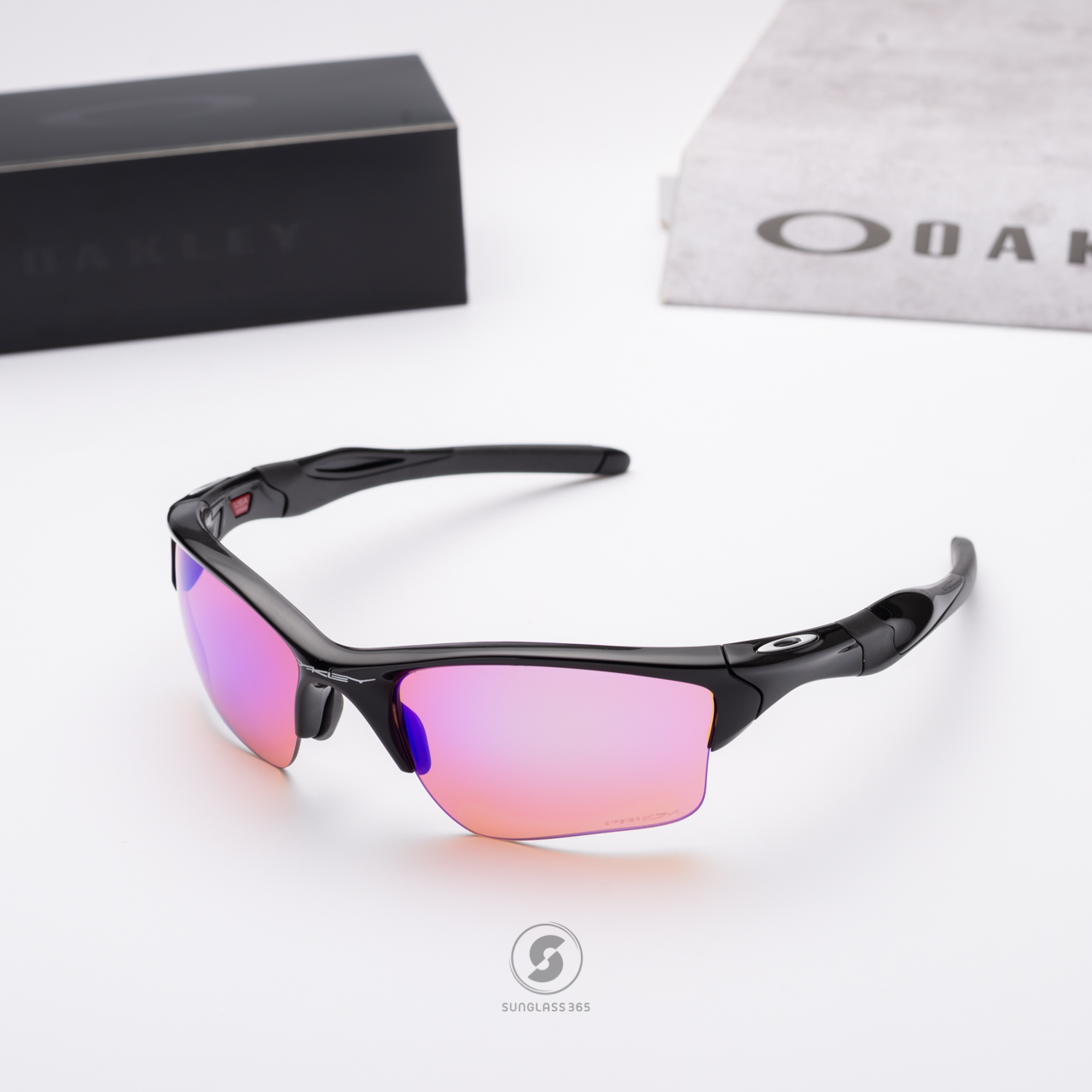 Oakley Half Jacket 2.0 XL OO9154-49 Polished Black Prizm Golf