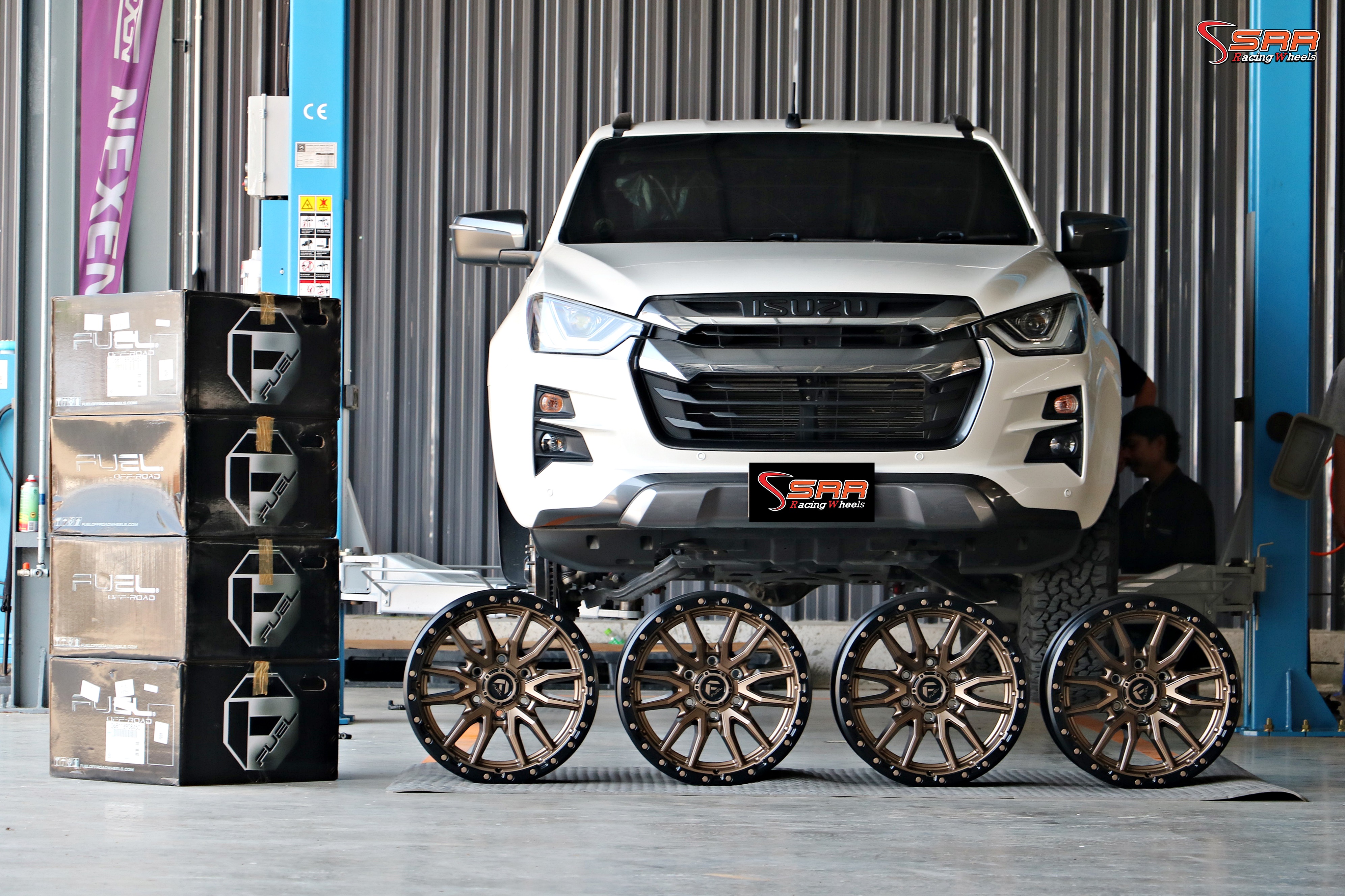 FUEL REBEL ขอบ18 พร้อมยาง BF KO2 ปี2024
